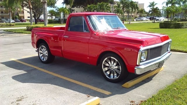 1970 Red Chevrolet C-10