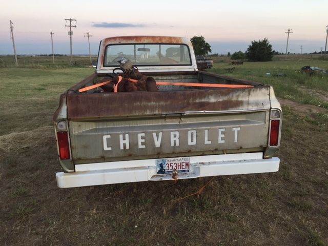 1970 Green Chevrolet C-10 Standard Cab Pickup