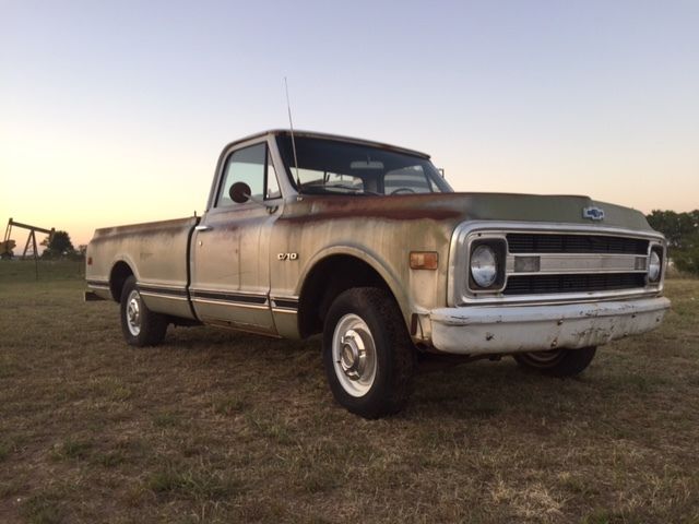 1970 Green Chevrolet C-10 Standard Cab Pickup