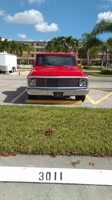 1970 Red Chevrolet C-10