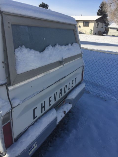 1970 TEAL/WHITE Chevrolet C-10 STEP SIDE