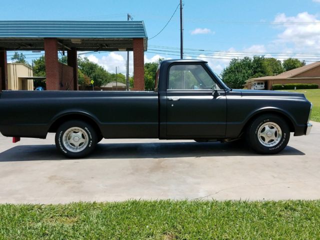1970 Black Chevrolet C-10 Standard Cab Pickup
