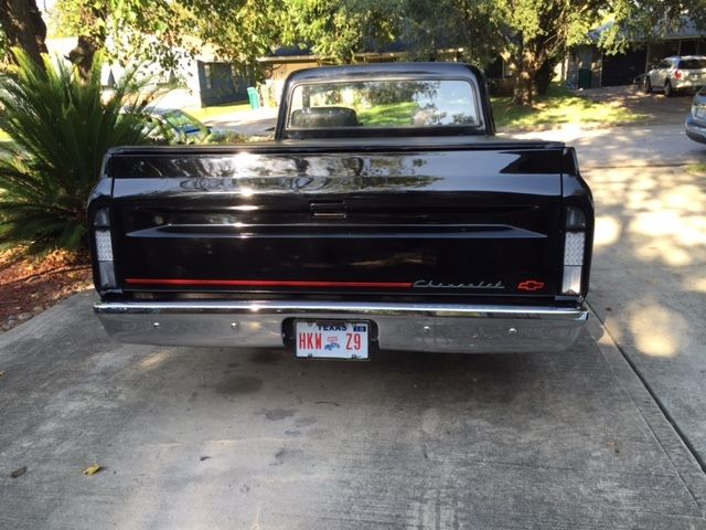 1970 Black Chevrolet C-10 Standard Cab Pickup