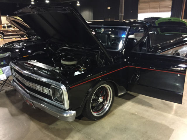 1970 Black Chevrolet C-10 Standard Cab Pickup