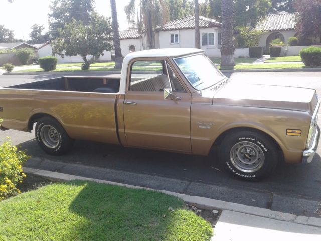 1970 Gold Chevrolet C-10 Standard Cab Pickup