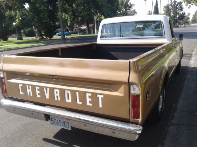1970 Gold Chevrolet C-10 Standard Cab Pickup