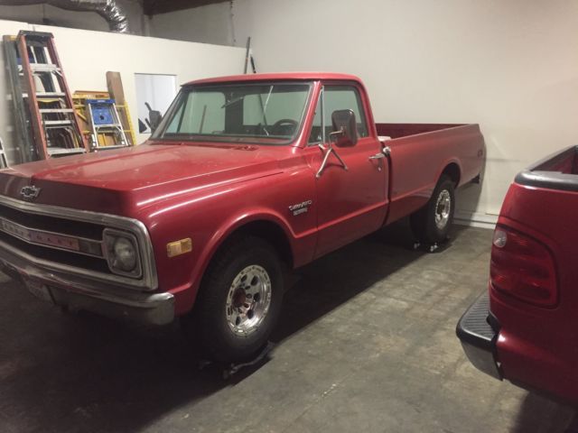 1970 Red Chevrolet C20