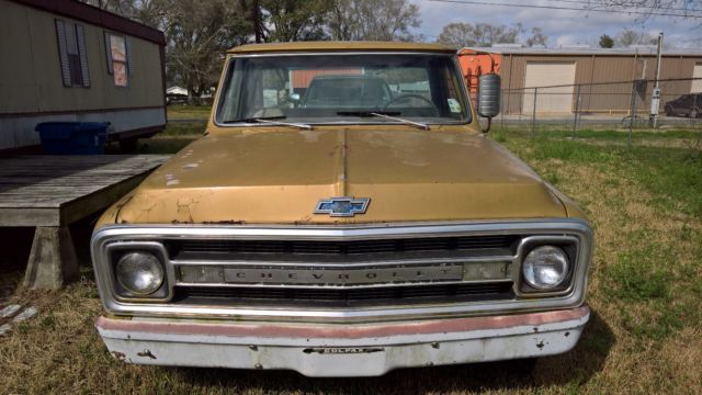 1970 Gold Chevrolet C20 Pickup