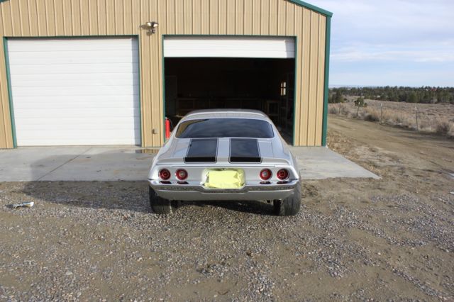 1970 Silver Chevrolet Camaro