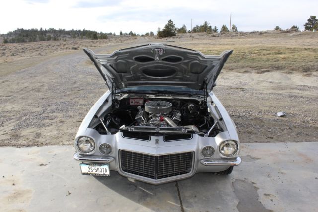 1970 Silver Chevrolet Camaro