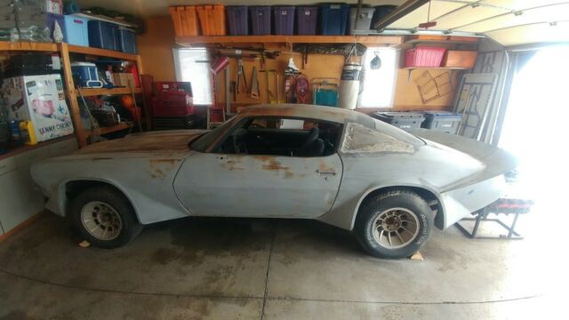 1970 Blue Chevrolet Camaro