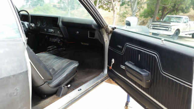 1970 Silver Chevrolet Chevelle Cupe