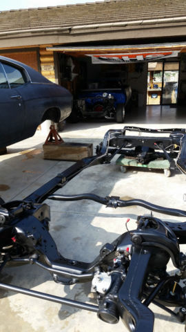 1970 Silver Chevrolet Chevelle Cupe