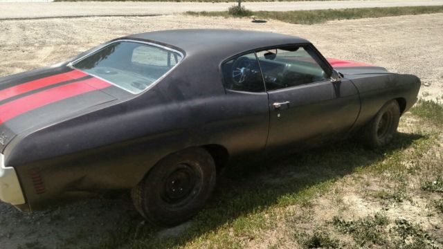 19700000 Black Chevrolet Chevelle