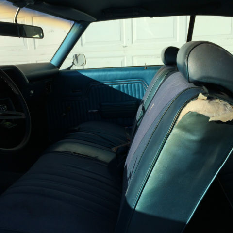 1970 Blue Chevrolet Chevelle Coupe