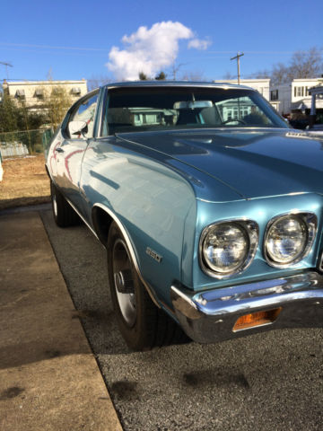1970 Blue Chevrolet Chevelle Coupe