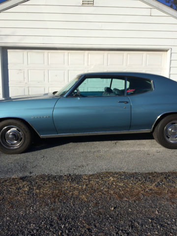 1970 Blue Chevrolet Chevelle Coupe