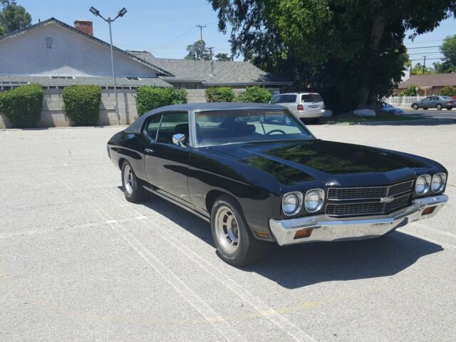 1970 Black Chevrolet Chevelle Coupe