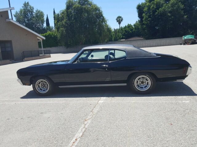 1970 Black Chevrolet Chevelle Coupe