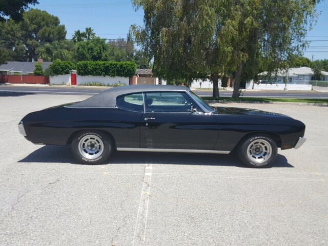 1970 Black Chevrolet Chevelle Coupe