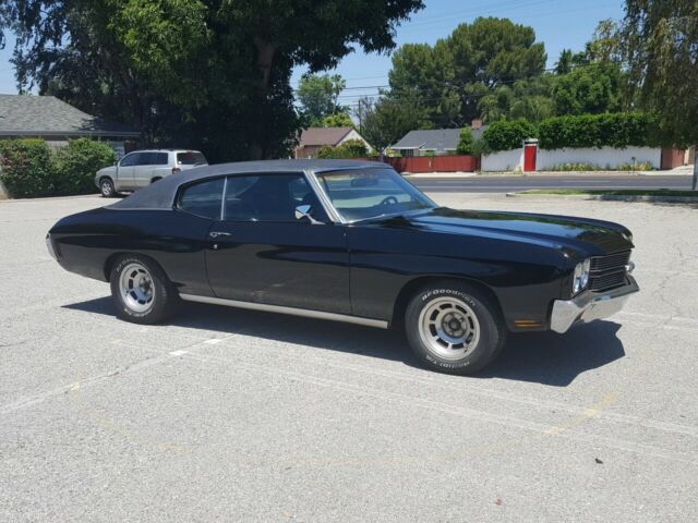1970 Black Chevrolet Chevelle Coupe