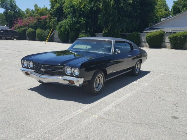 1970 Black Chevrolet Chevelle Coupe