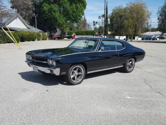 1970 Black Chevrolet Chevelle Coupe