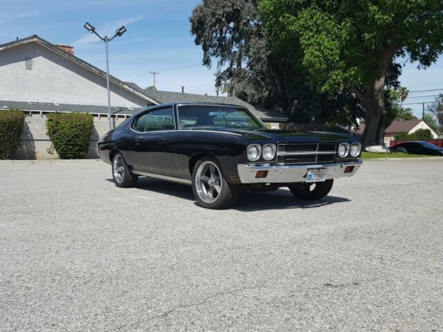 1970 Black Chevrolet Chevelle Coupe
