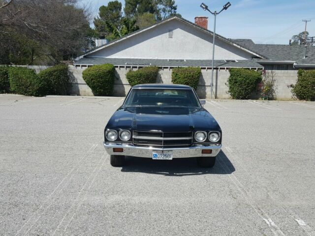 1970 Black Chevrolet Chevelle Coupe