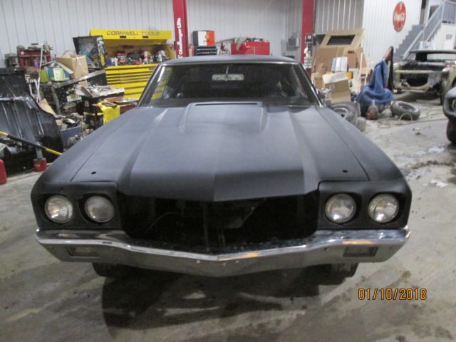 1970 Blue Chevrolet Chevelle Coupe