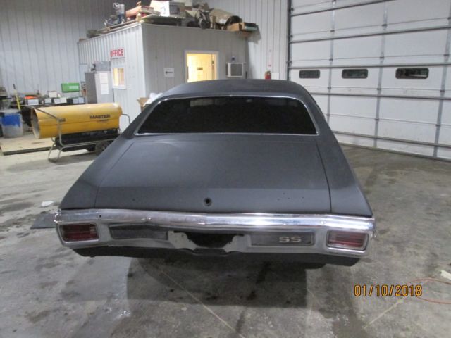 1970 Blue Chevrolet Chevelle Coupe