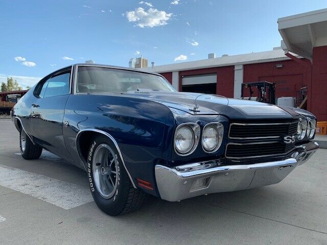 1970 Blue Chevrolet Chevelle