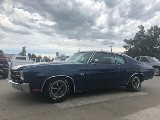 1970 Blue Chevrolet Chevelle