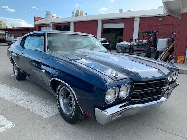 1970 Blue Chevrolet Chevelle