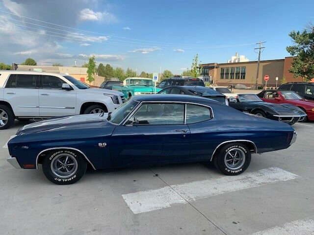 1970 Blue Chevrolet Chevelle