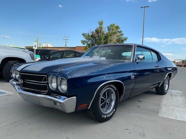 1970 Blue Chevrolet Chevelle