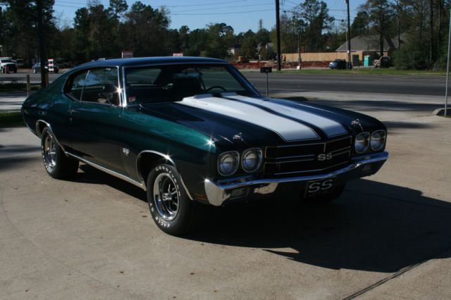 1970 Green Chevrolet Chevelle Coupe