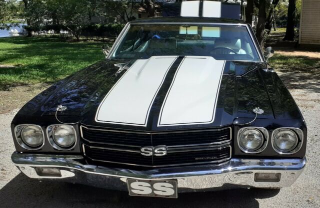 1970 Black Chevrolet Chevelle Coupe