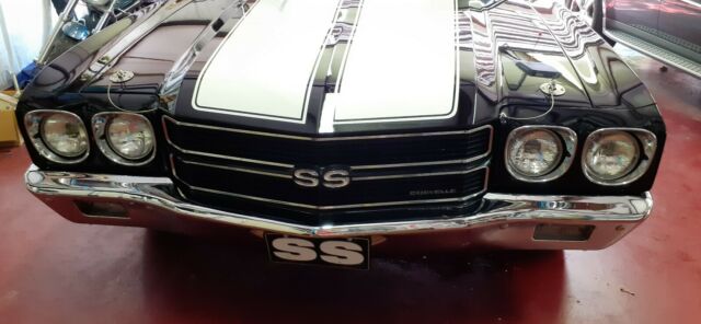 1970 Black Chevrolet Chevelle Coupe
