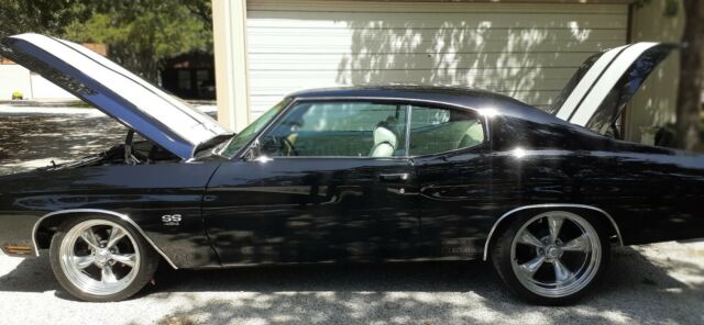 1970 Black Chevrolet Chevelle Coupe