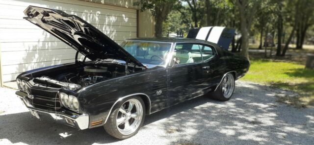 1970 Black Chevrolet Chevelle Coupe