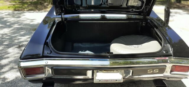 1970 Black Chevrolet Chevelle Coupe