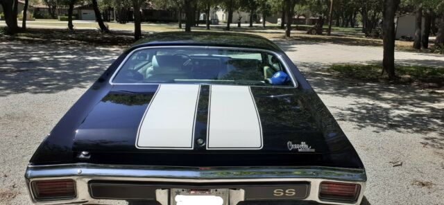 1970 Black Chevrolet Chevelle Coupe