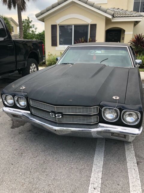 1970 Gray Chevrolet Chevelle Coupe