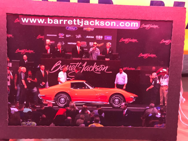 1970 Red Chevrolet Corvette Coupe