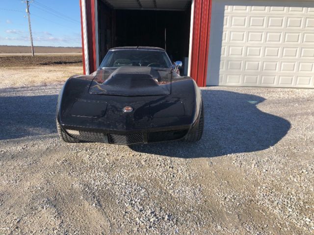 1970 Black Chevrolet Corvette Coupe