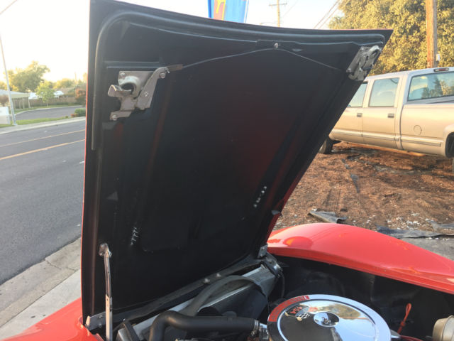 1970 Red Chevrolet Corvette Coupe