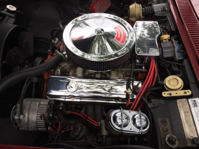 1970 Marlboro Maroon Chevrolet Corvette Convertible