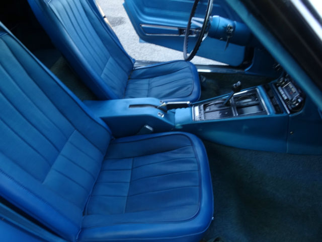 1970 Blue Chevrolet Corvette Coupe