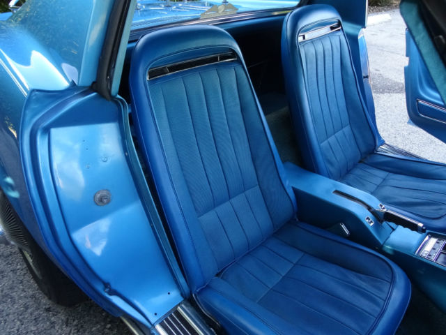 1970 Blue Chevrolet Corvette Coupe